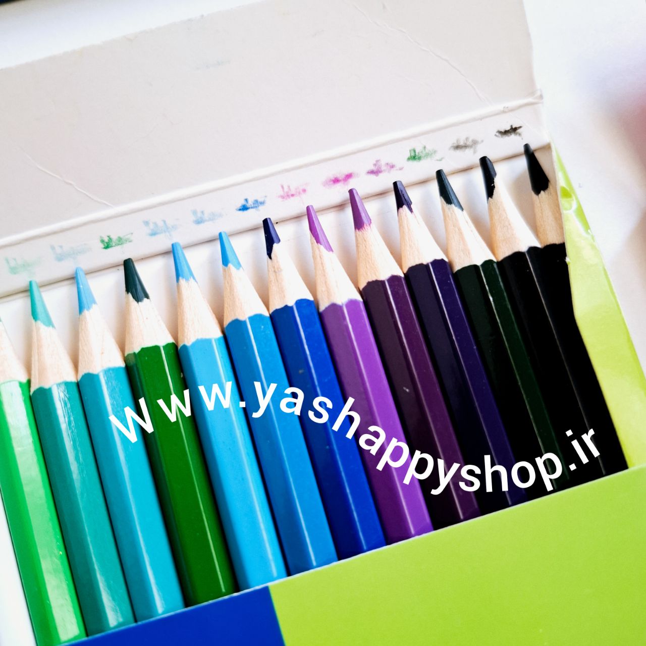 مدادرنگی پیکاسو مقوایی 24رنگ 6 مدادرنگی پیکاسو مقوایی 24رنگ - Image 6