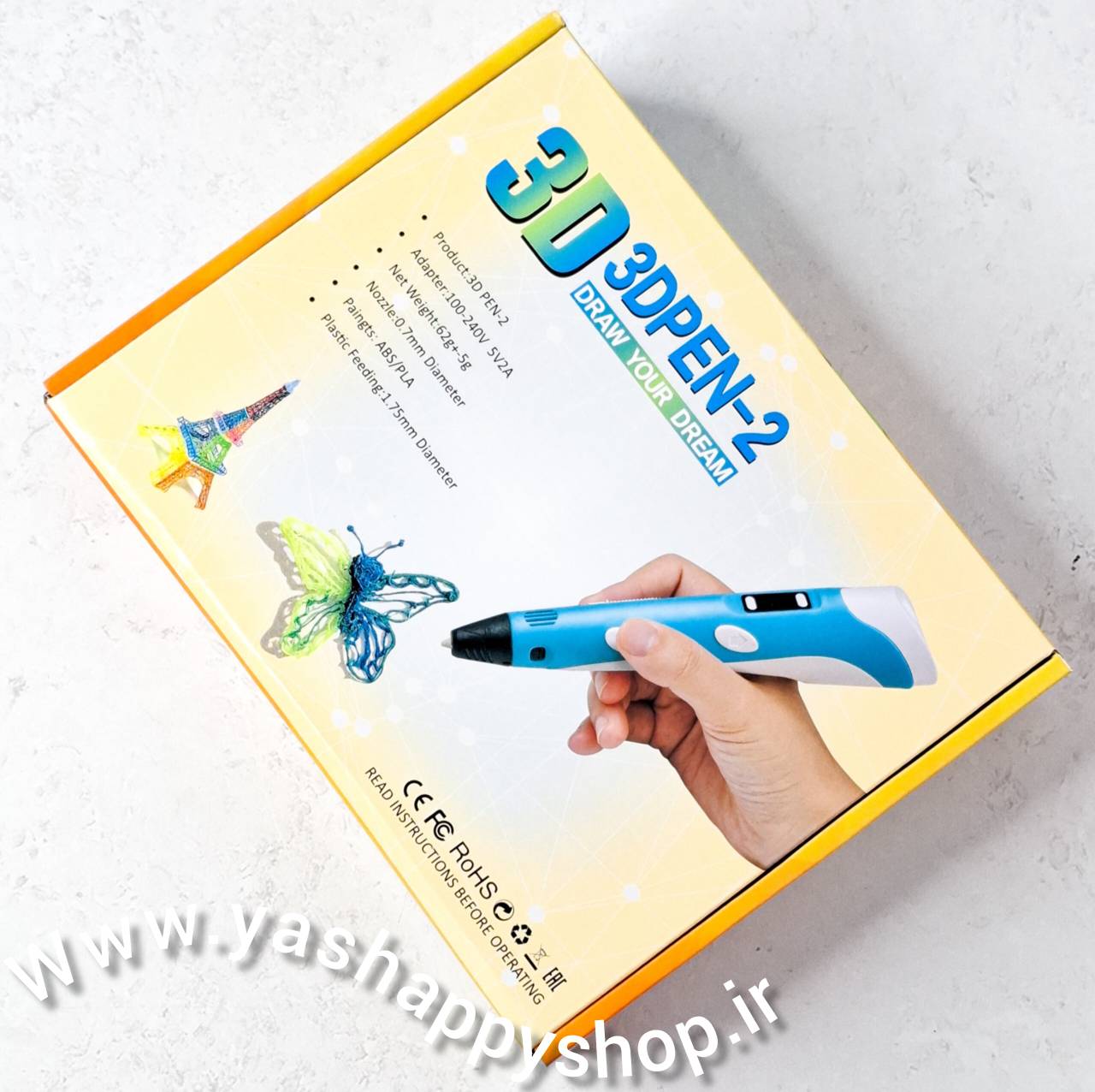 قلم سه بعدی مدل 3D Pen 2